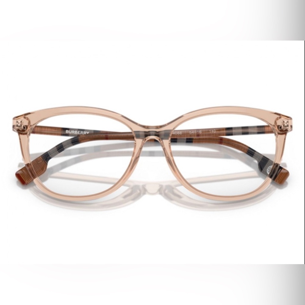 Burberry BE2389 Eyeglasses (peach) - Picture 2 of 5
